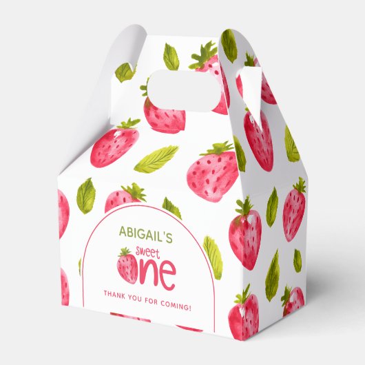 ストロベリーファースト誕生日 フェイバーボックス (裏面サイド)