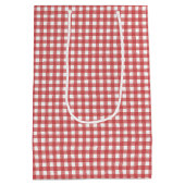 ストロベリーファースト誕生日 ミディアムペーパーバッグ (裏面)