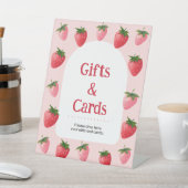ストロベリーファースト誕生日 台座サイン (インサイチュ)
