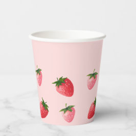 ストロベリーファースト誕生日 紙コップ