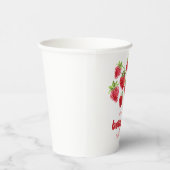 ストロベリーファースト誕生日 紙コップ (右)