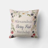 ストロベリーファースト1歳パーティー クッション (裏面)
