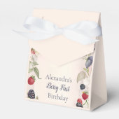 ストロベリーファースト1歳パーティー フェイバーボックス (正面サイド)