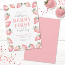 ストロベリーファースト1歳パーティー