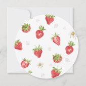 ストロベリーファースト・ガール1stバースデーラウンド 招待状 (裏面)