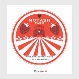 ストロベリーファームショップ シール