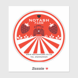 ストロベリーファームショップ シール