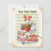 ストロベリーファームハウス、オール大事な行事空白の、 シーズンカード (正面)