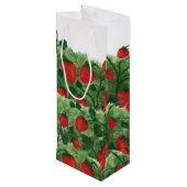 ストロベリーファームフィールド水彩 ワインギフトバッグ (裏面アングル)
