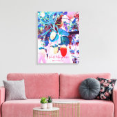 ストロベリーファームポートマコーリーオーストラリア キャンバスプリント (インサイチュ (リビング))