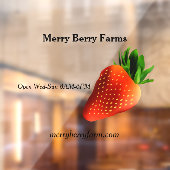 ストロベリーファーム ウィンドウサイン (シート2)