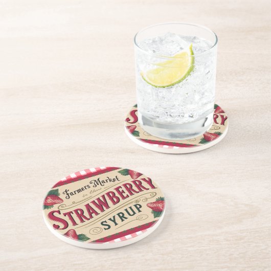 ストロベリーファーム コースター (側面)