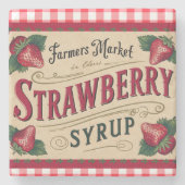 ストロベリーファーム ストーンコースター (正面)