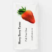 ストロベリーファーム 横断幕 (縦)