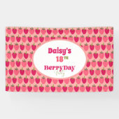 ストロベリーフィールズデライト誕生日 横断幕 (横)