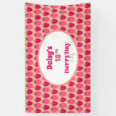 ストロベリーフィールズデライト誕生日 横断幕 (縦)