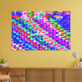 ストロベリーフィールズバイマックスウェル キャンバスプリント (インサイチュ (リビング))