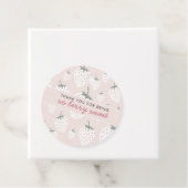 ストロベリーフィールズベリースイートピンクガールメッセージカード フェイバータグ (インサイチュ)