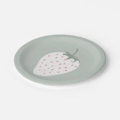 ストロベリーフィールズベリーファースト誕生日 |少女 ペーパープレート (アングル)