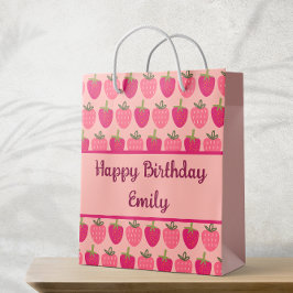 ストロベリーフィールズ喜び ミディアムペーパーバッグ