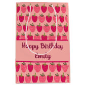 ストロベリーフィールズ喜び ミディアムペーパーバッグ (正面)