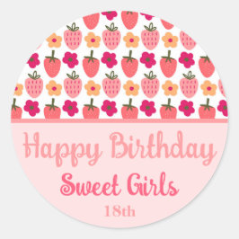 ストロベリーフィールズ喜び ラウンドシール