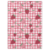 ストロベリーフィールドパターン クリップボード (裏面)