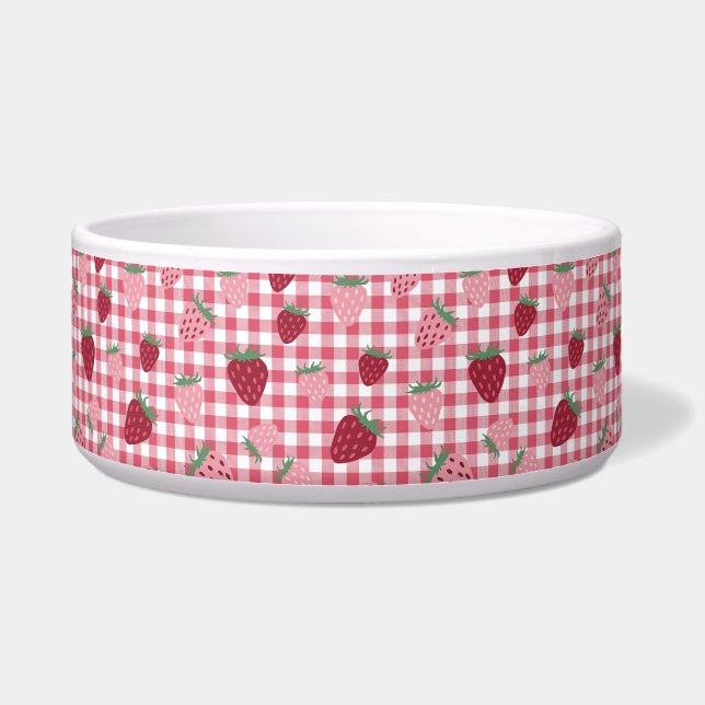 ストロベリーフィールドパターン ボウル (正面)