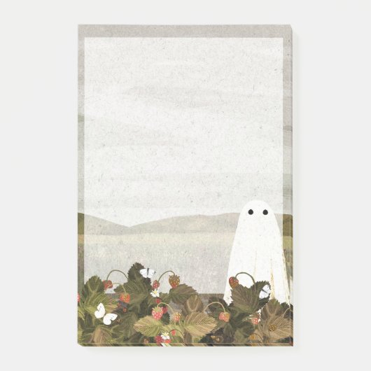 ストロベリーフィールドメモ帳 ポストイット (正面)