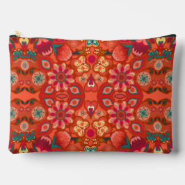 ストロベリーフィールドレトロペイズリー アクセサリーポーチ