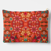 ストロベリーフィールドレトロペイズリー アクセサリーポーチ (裏面)