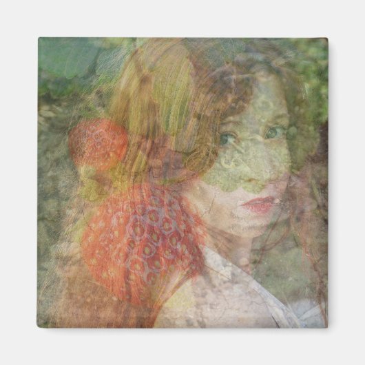 ストロベリーフィールド何も磁石実在ではない マグネット (正面)