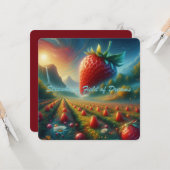 ストロベリーフィールド カード (正面/裏面インサイチュ)