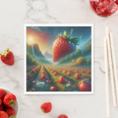 ストロベリーフィールド スタンダードランチョンナプキン (インサイチュ)