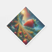 ストロベリーフィールド スタンダードランチョンナプキン (角)