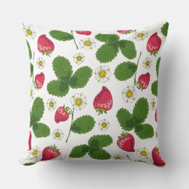 ストロベリーフィールド(白) クッション
