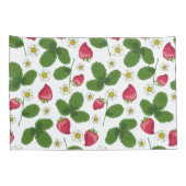 ストロベリーフィールド(白) 枕カバー (裏面-右)