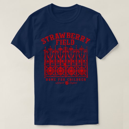 ストロベリーフィールド Tシャツ (デザイン正面)