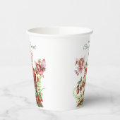 ストロベリーフェアリーベリースイートガールズファースト誕生日 紙コップ (左)