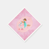 ストロベリーフェアリー紙ナプキン スタンダードカクテルナプキン (角)