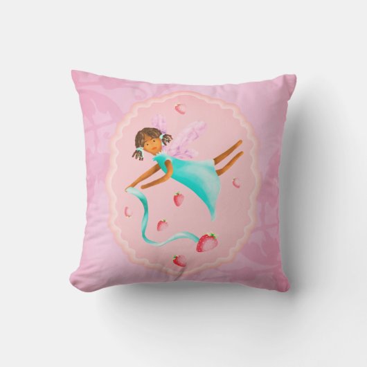 ストロベリーフェアリー装飾用クッション クッション (正面)