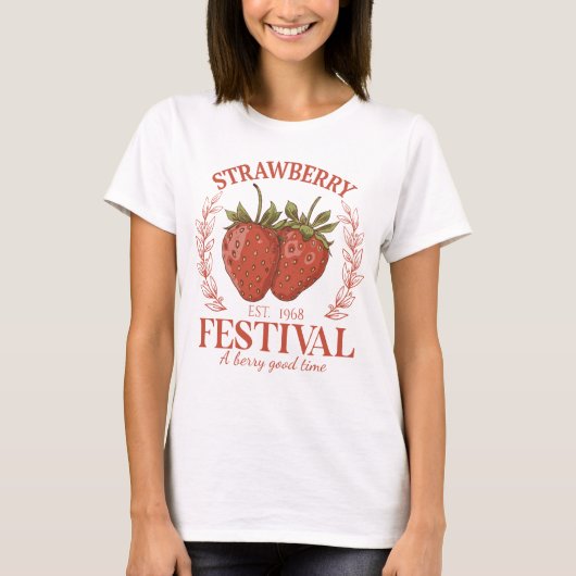 ストロベリーフェスティバル Tシャツ (正面)