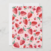 ストロベリーフォーエバースウィートベリー4th誕生日 招待状 (裏面)