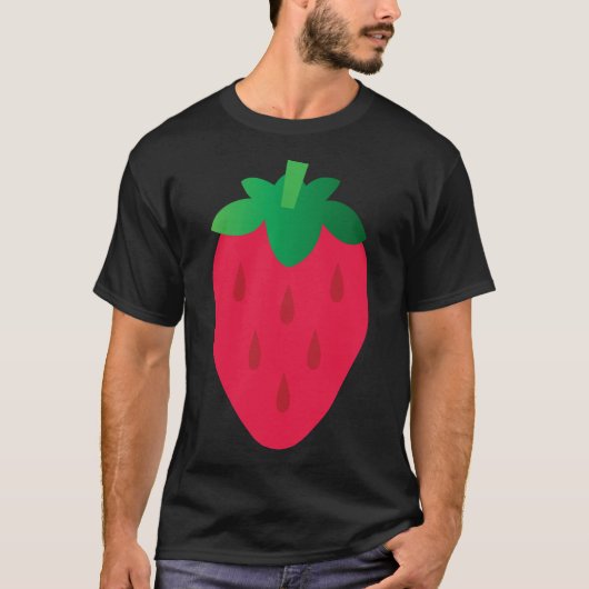 ストロベリーフルーツアート Tシャツ (正面)