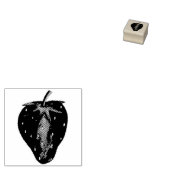 ストロベリーフルーツゴムスタンプ ラバースタンプ (押印)