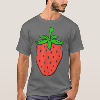 ストロベリーフルーツ海サマーサンバケーションビーガンSWE Tシャツ