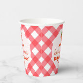 ストロベリーフルーツ甘いベビーシャワー 紙コップ (右)