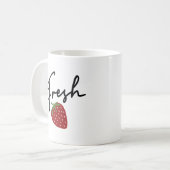 ストロベリーフレッシュ コーヒーマグカップ (正面左)