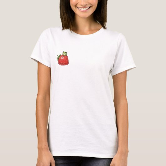 ストロベリーフロッグスマイル Tシャツ (正面)