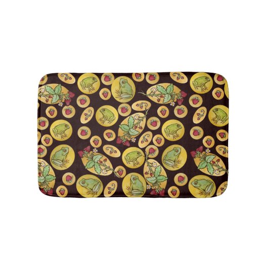 ストロベリーフロッグズフォーエバー バスマット (正面)